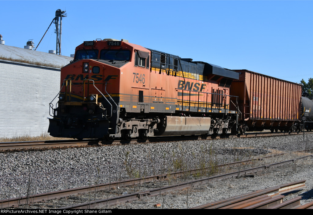 BNSF 7546 Roster shot